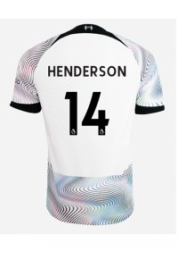 Liverpool Jordan Henderson #14 Voetbaltruitje Uit tenue 2022-23 Korte Mouw